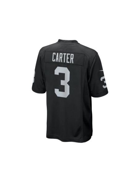 Mens Las Vegas Raiders DeAndre Carter Black Game Player Jersey