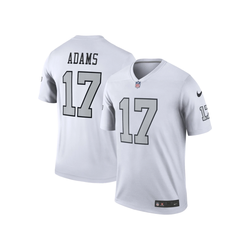 Mens Las Vegas Raiders Davante Adams White Alternate Legend Jersey