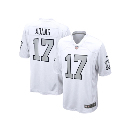 Mens Las Vegas Raiders Davante Adams White Alternate Game Jersey
