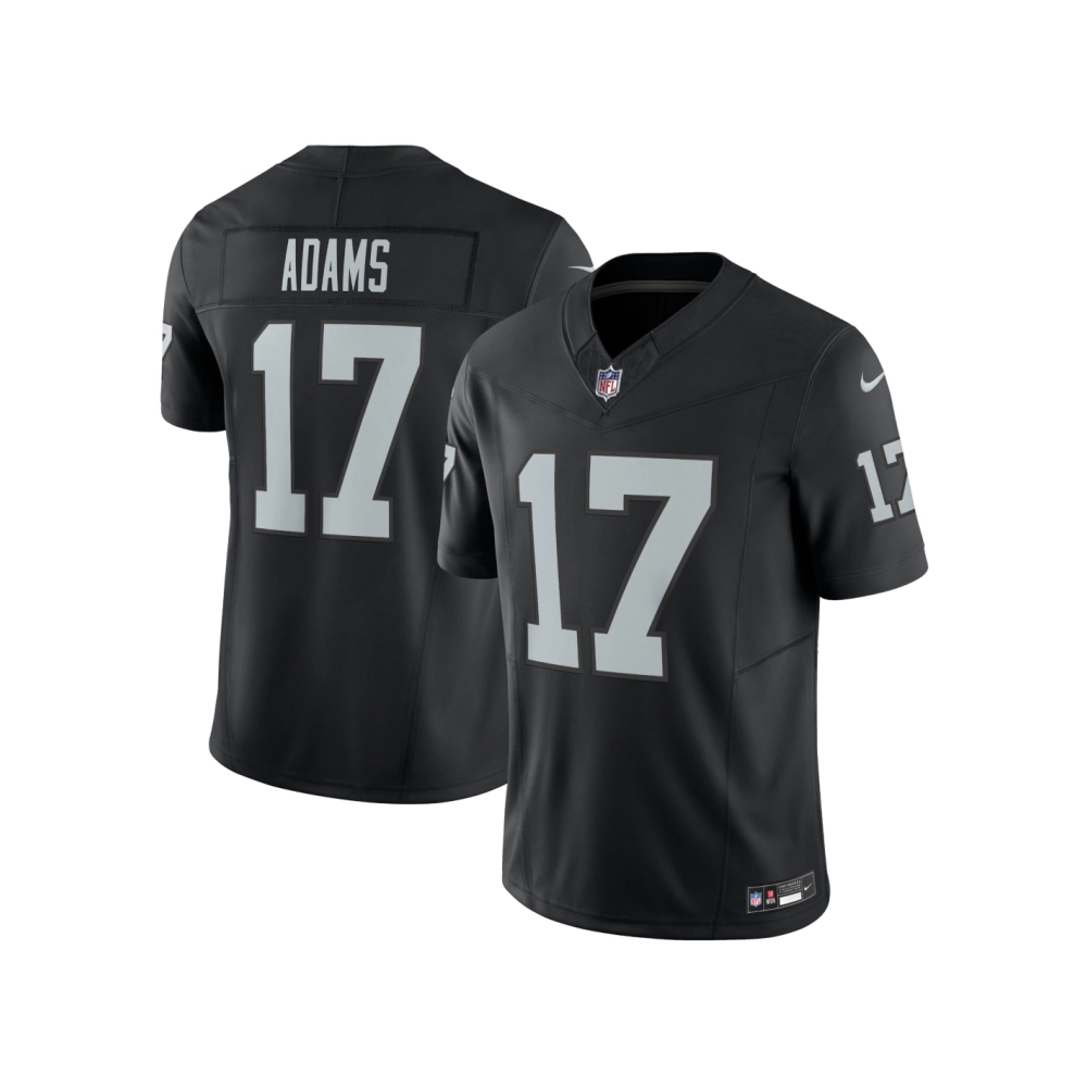 Mens Las Vegas Raiders Davante Adams Black Vapor F.U.S.E. Limited Jersey