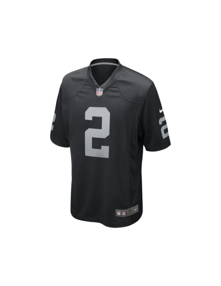 Mens Las Vegas Raiders Daniel Carlson Black Game Player Jersey