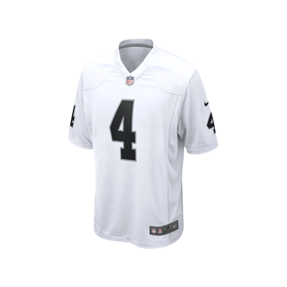 Mens Las Vegas Raiders Aidan OConnell White Game Jersey