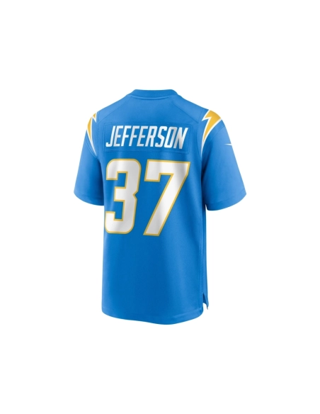 Mens Los Angeles Chargers Tony Jefferson Powder Blue Team Game Jersey