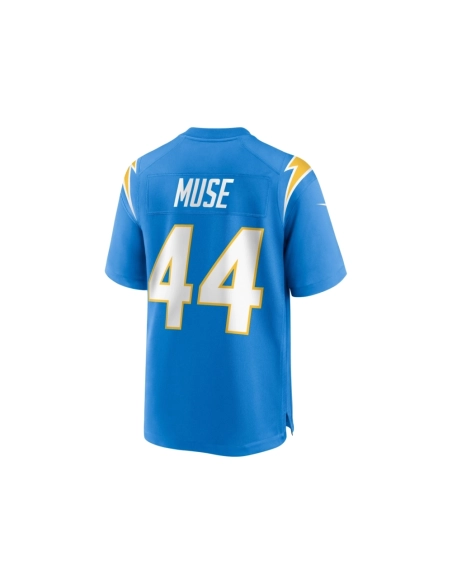 Mens Los Angeles Chargers Tanner Muse Powder Blue Team Game Jersey