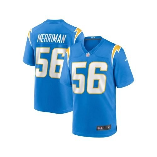 Mens Los Angeles Chargers Shawne Merriman Powder Blue Game Retired Player Jersey