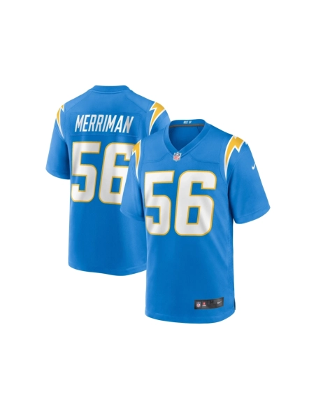 Mens Los Angeles Chargers Shawne Merriman Powder Blue Game Retired Player Jersey