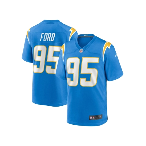 Mens Los Angeles Chargers Poona Ford Powder Blue Game Jersey