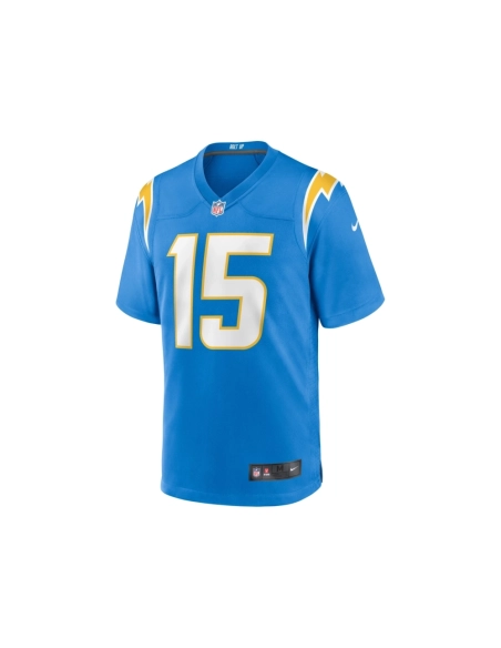 Mens Los Angeles Chargers Ladd McConkey Powder Blue 2024 NFL Draft Player Game Jersey