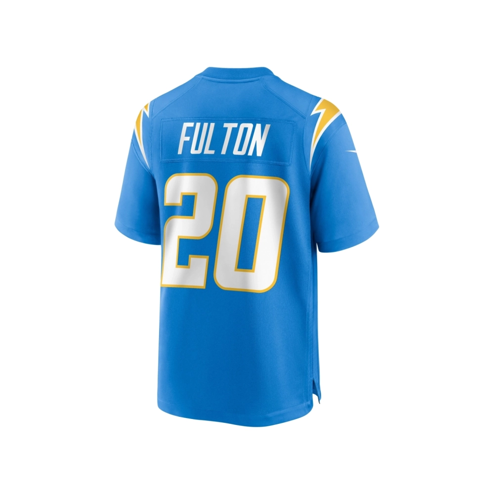 Mens Los Angeles Chargers Kristian Fulton Powder Blue Game Jersey