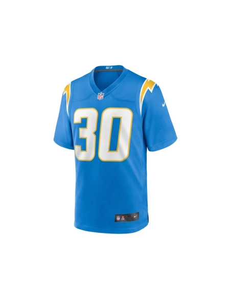Mens Los Angeles Chargers Kimani Vidal Powder Blue Team Game Jersey