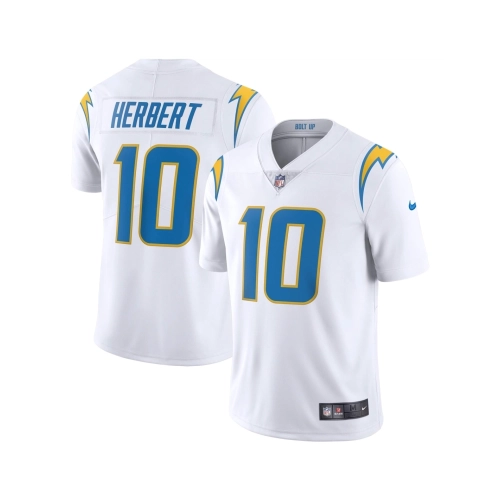 Mens Los Angeles Chargers Justin Herbert White Vapor Limited Jersey