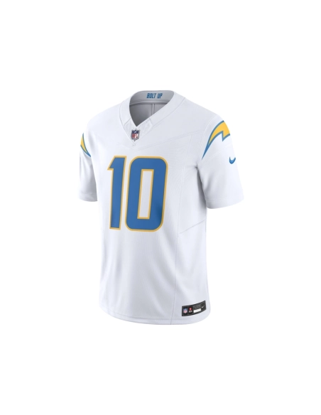 Mens Los Angeles Chargers Justin Herbert White Vapor F.U.S.E. Limited Jersey