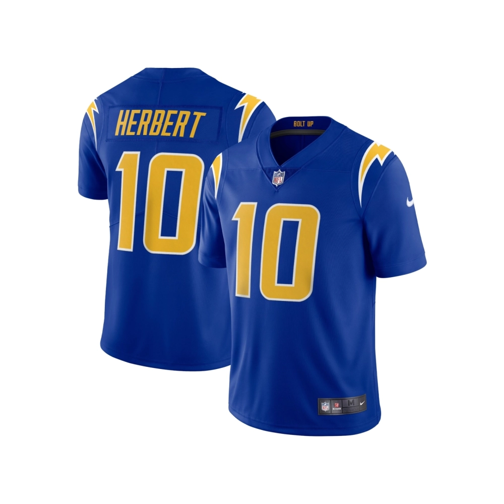 Mens Los Angeles Chargers Justin Herbert Royal Vapor Limited Jersey