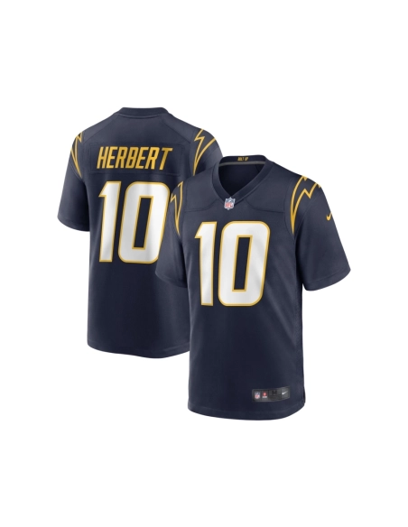Mens Los Angeles Chargers Justin Herbert Navy Game Jersey