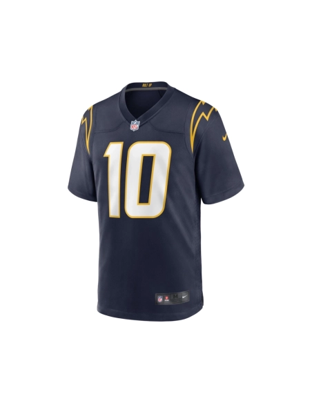 Mens Los Angeles Chargers Justin Herbert Navy Game Jersey