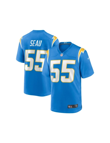 Mens Los Angeles Chargers Junior Seau Powder Blue Game Retired Player Jersey