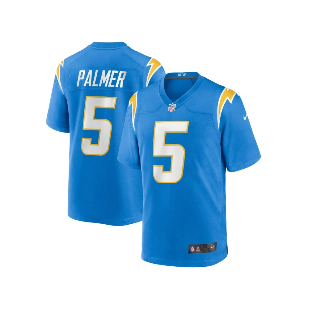 Mens Los Angeles Chargers Joshua Palmer Powder Blue Game Player Jersey