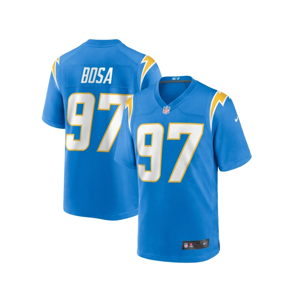Mens Los Angeles Chargers Joey Bosa Powder Blue Game Player Jersey