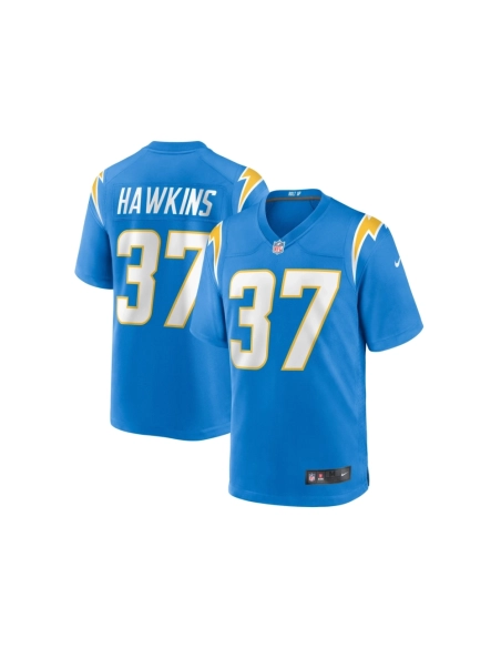 Mens Los Angeles Chargers Jaylinn Hawkins Powder Blue Game Jersey