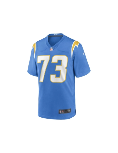 Mens Los Angeles Chargers Foster Sarell Powder Blue Game Player Jersey