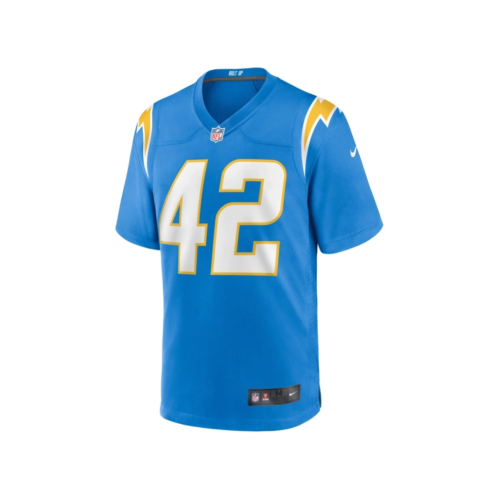 Mens Los Angeles Chargers Elijah Dotson Powder Blue Team Game Jersey