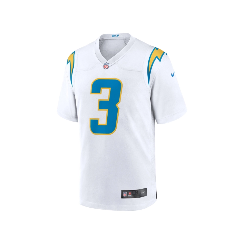 Mens Los Angeles Chargers Derwin James Jr. White Game Jersey