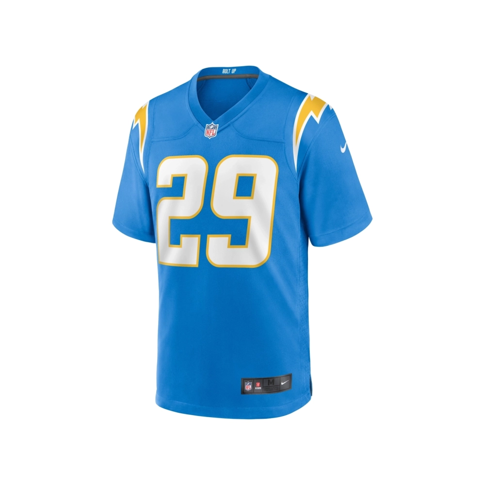 Mens Los Angeles Chargers Chris Wilcox Powder Blue Team Game Jersey