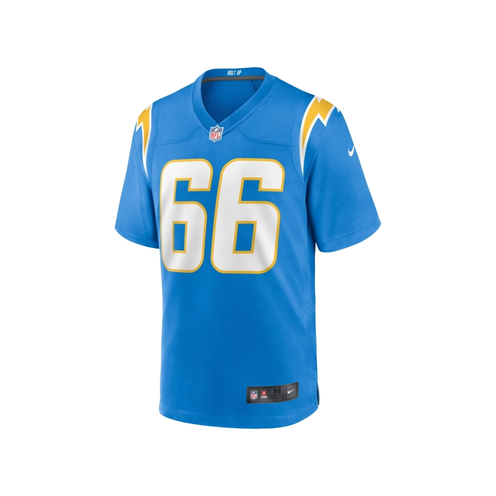 Mens Los Angeles Chargers Cameron Tom Powder Blue Game Jersey