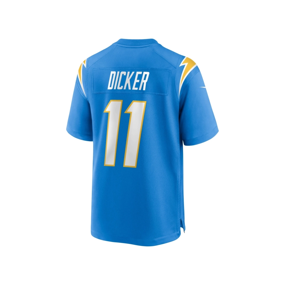 Mens Los Angeles Chargers Cameron Dicker Powder Blue Game Jersey