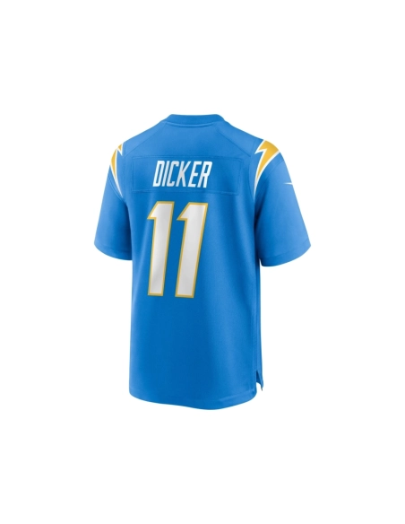 Mens Los Angeles Chargers Cameron Dicker Powder Blue Game Jersey