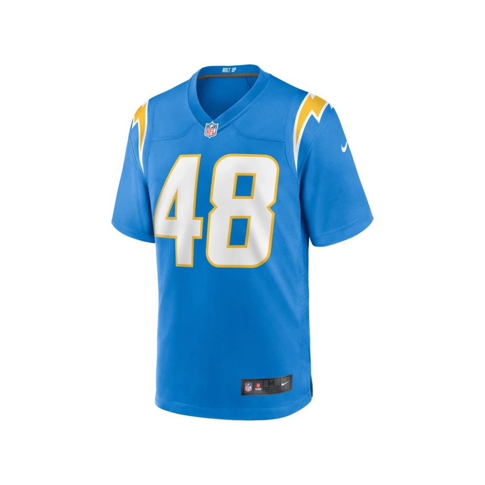 Mens Los Angeles Chargers Bud Dupree Powder Blue Team Game Jersey