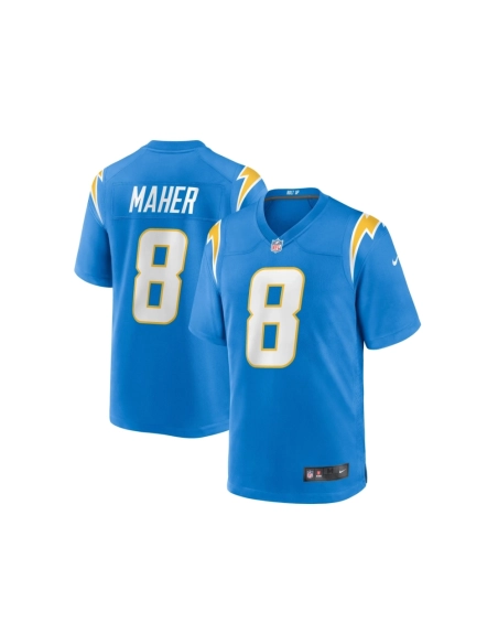 Mens Los Angeles Chargers Brett Maher Powder Blue Team Game Jersey