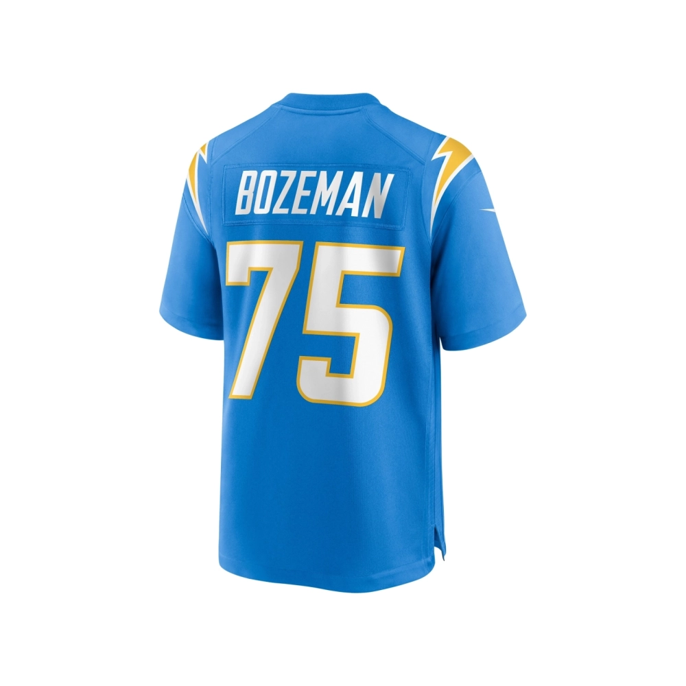Mens Los Angeles Chargers Bradley Bozeman Powder Blue Game Jersey