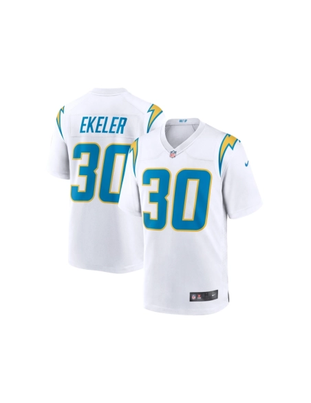 Mens Los Angeles Chargers Austin Ekeler White Game Jersey