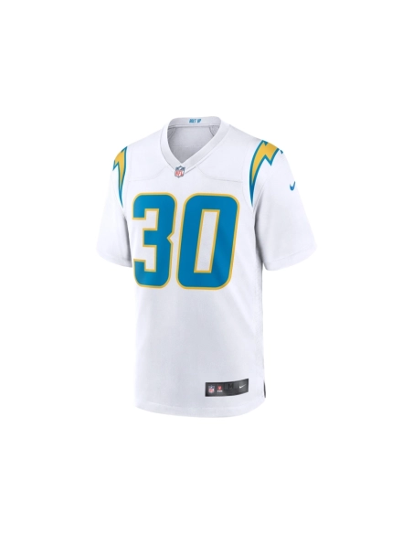Mens Los Angeles Chargers Austin Ekeler White Game Jersey