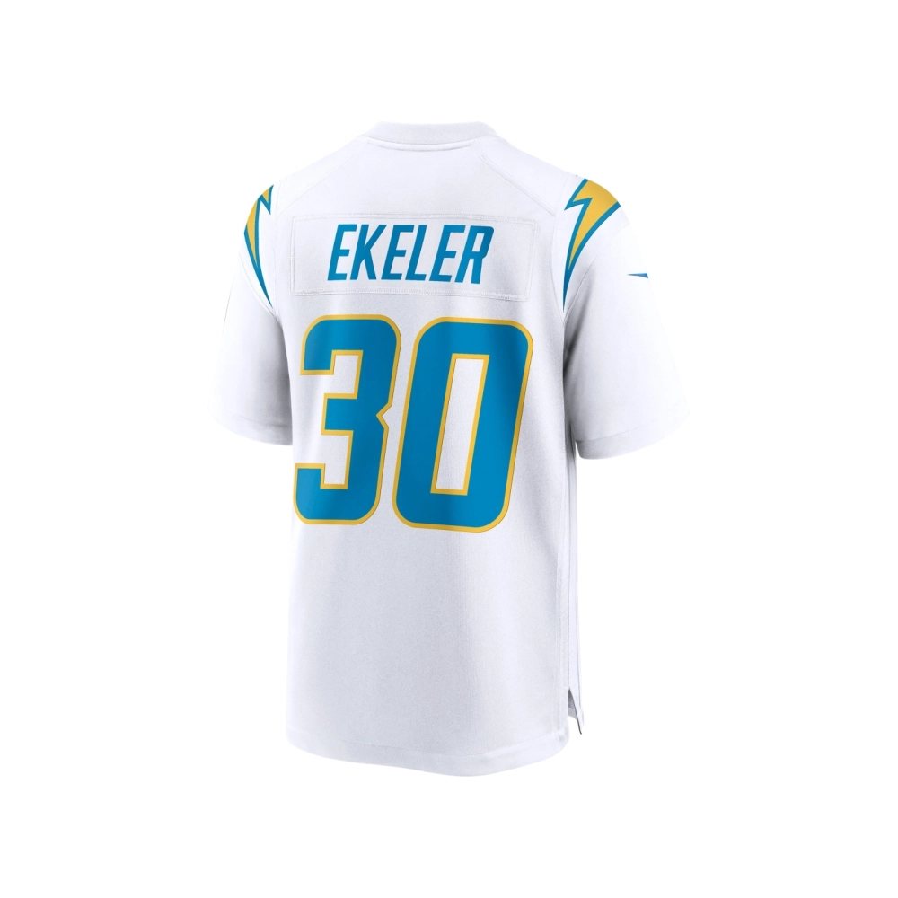 Mens Los Angeles Chargers Austin Ekeler White Game Jersey