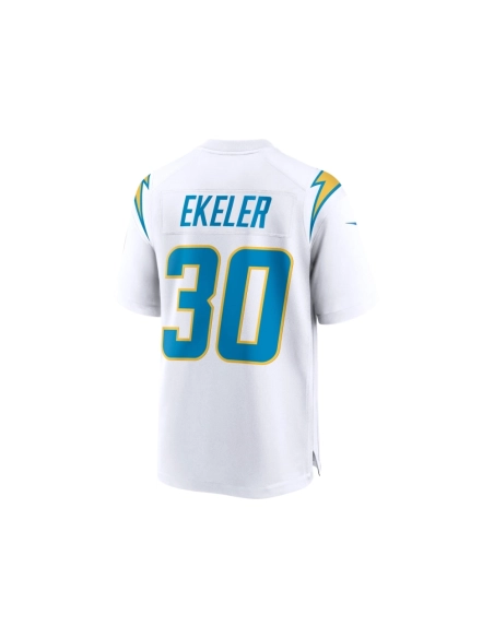 Mens Los Angeles Chargers Austin Ekeler White Game Jersey