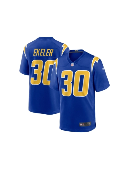 Mens Los Angeles Chargers Austin Ekeler Royal Game Jersey