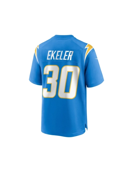 Mens Los Angeles Chargers Austin Ekeler Powder Blue Game Player Jersey