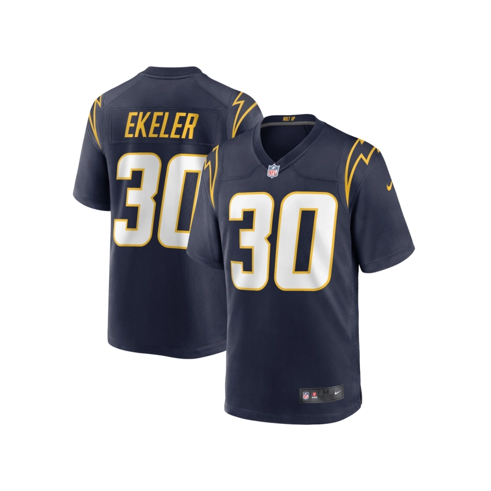 Mens Los Angeles Chargers Austin Ekeler Navy Game Jersey