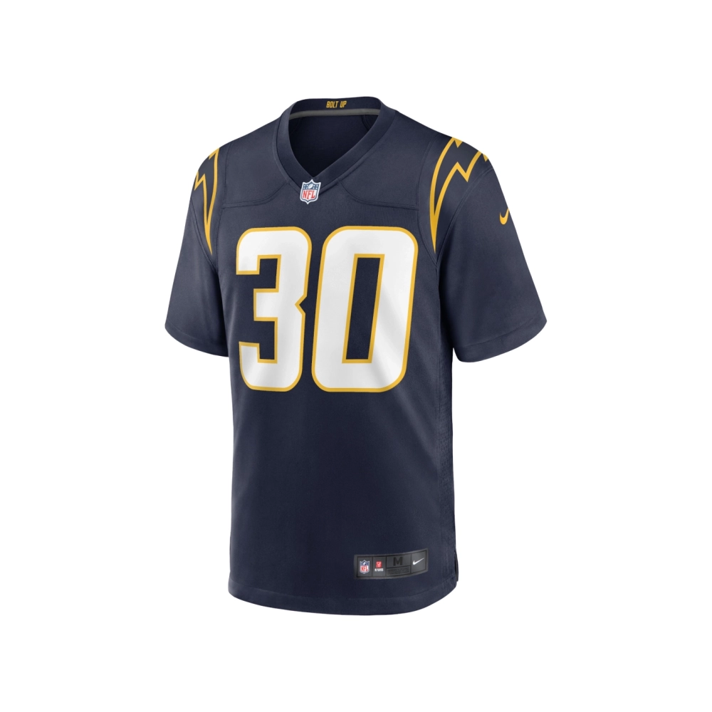 Mens Los Angeles Chargers Austin Ekeler Navy Game Jersey