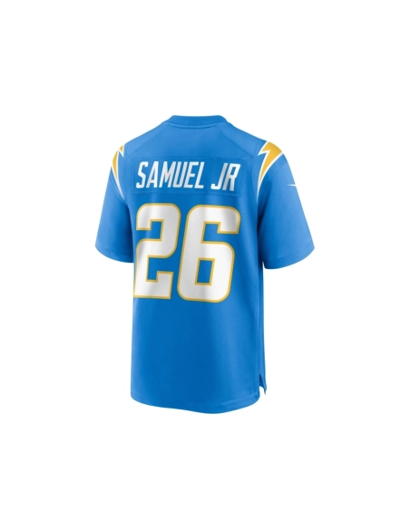 Mens Los Angeles Chargers Asante Samuel Jr. Powder Blue Game Player Jersey