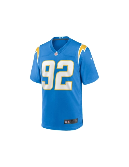 Mens Los Angeles Chargers Andrew Farmer Powder Blue Team Game Jersey
