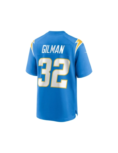 Mens Los Angeles Chargers Alohi Gilman Powder Blue Game Jersey