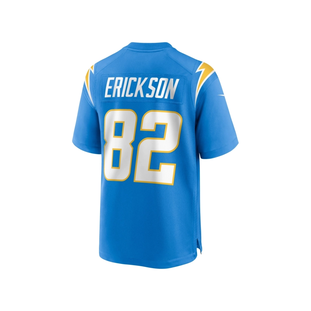 Mens Los Angeles Chargers Alex Erickson Powder Blue Team Game Jersey