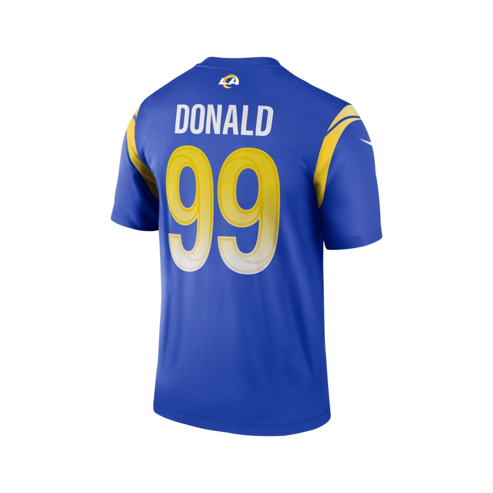 Mens Los Angeles Rams Aaron Donald Royal Legend Jersey
