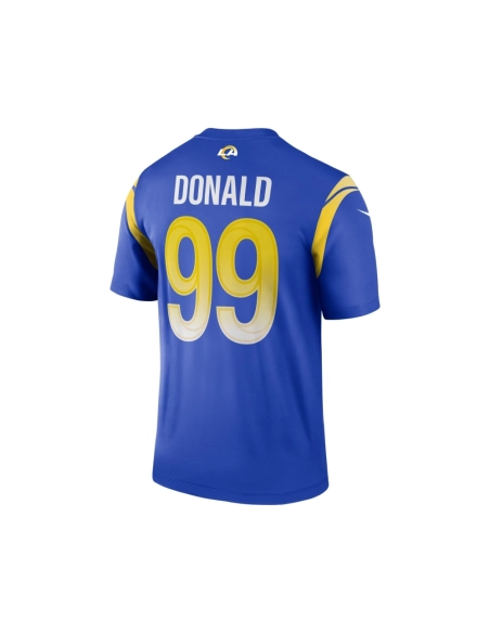 Mens Los Angeles Rams Aaron Donald Royal Legend Jersey