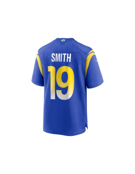 Mens Los Angeles Rams Xavier Smith Royal Home Game Jersey