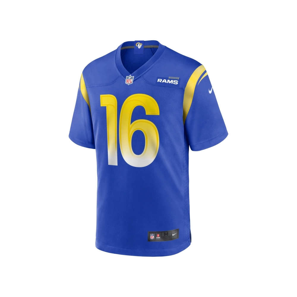 Mens Los Angeles Rams Tyler Johnson Royal Team Game Jersey
