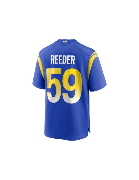 Mens Los Angeles Rams Troy Reeder Royal Team Game Jersey